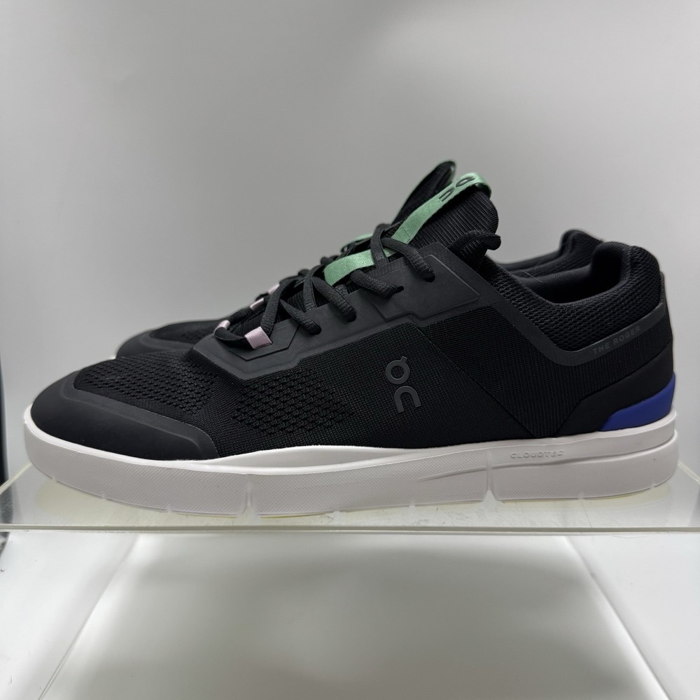 ON Cloud The Roger Spin Black 3MD11470683 Tennis Pickleball Shoe Men's Size 12.5